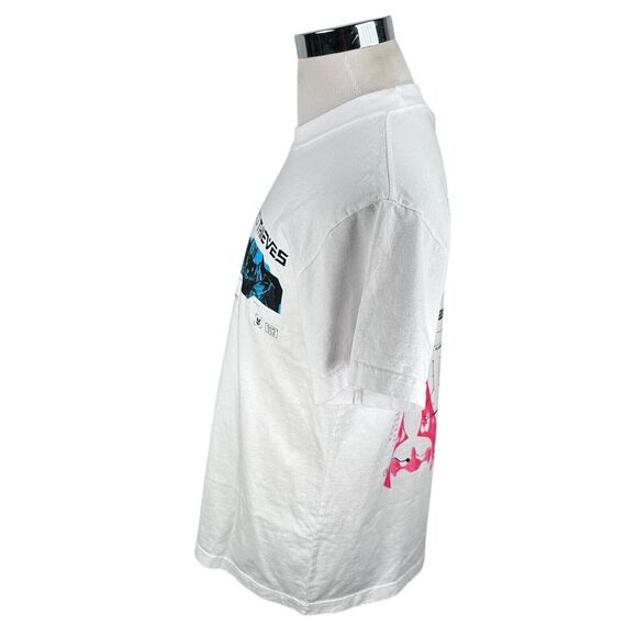 100 Thieves Halo Infinite Shirt Men’s Small White Graphics Cotton Gaming NWT New - Picture 4 of 10